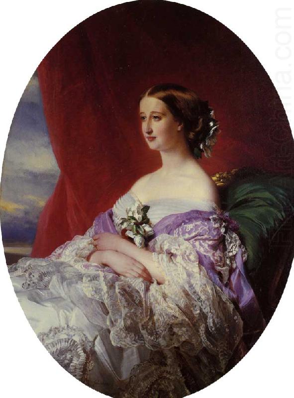 Franz Xaver Winterhalter The Empress Eugenie china oil painting image